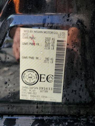 2015 NISSAN ALTIMA 2.5 - 1N4AL3AP5FN395433