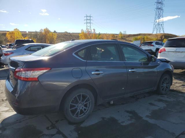 NISSAN SENTRA S 2015 charcoal  gas 3N1AB7AP9FY246615 photo #4