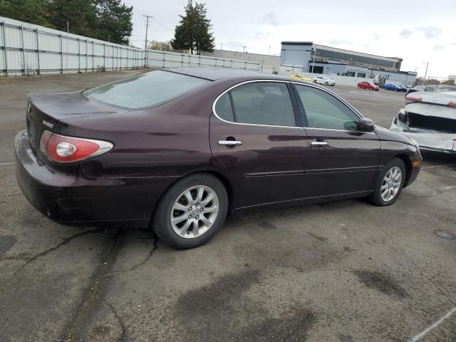 LEXUS ES 300 2002 maroon sedan 4d gas JTHBF30G425014428 photo #4