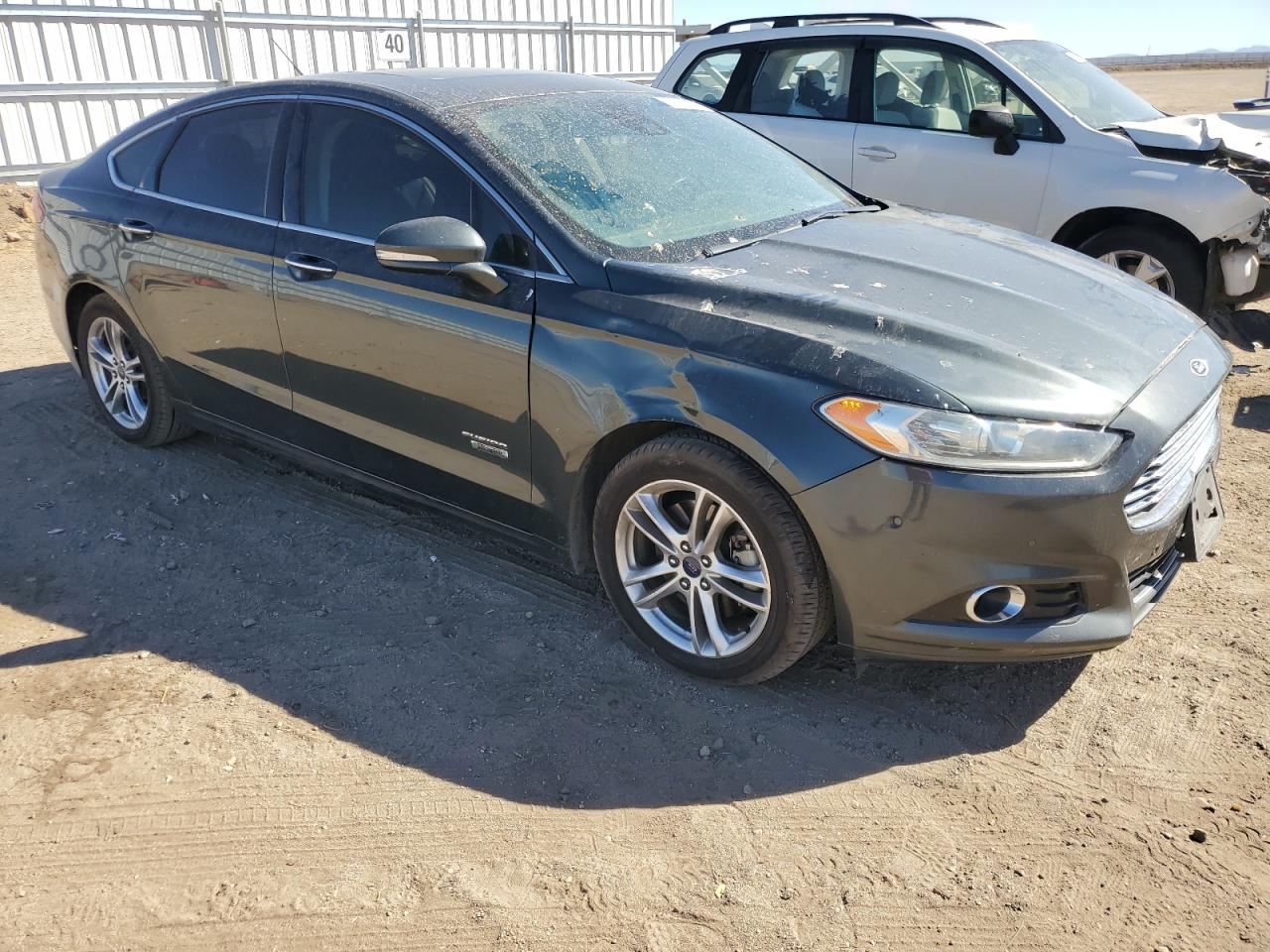 Lot #2925787425 2015 FORD FUSION TIT