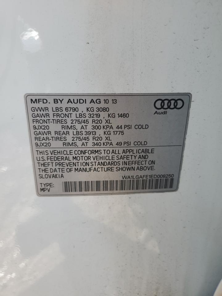 Lot #2940400083 2014 AUDI Q7 PREMIUM