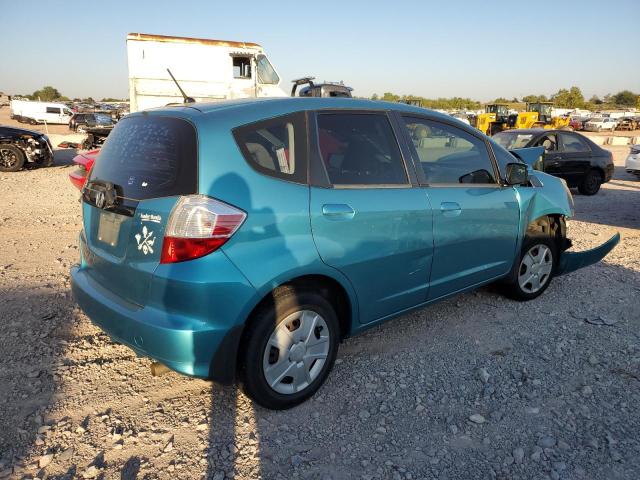 HONDA FIT 2012 turquoise  gas JHMGE8H3XCC017063 photo #4