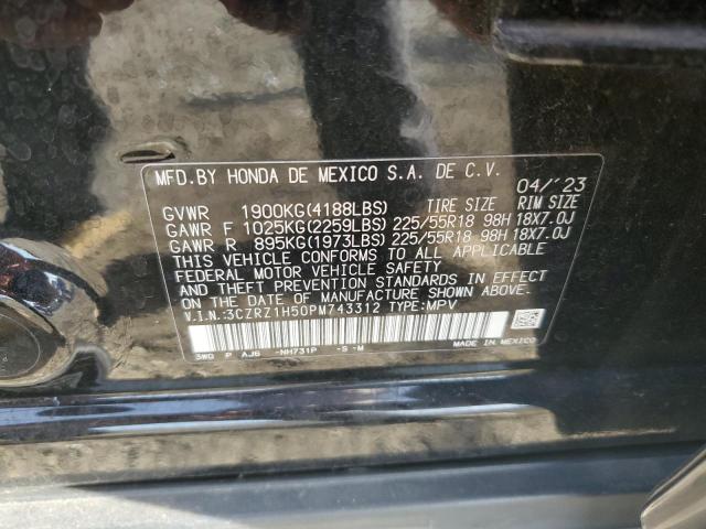 2023 HONDA HR-V SPORT - 3CZRZ1H50PM743312