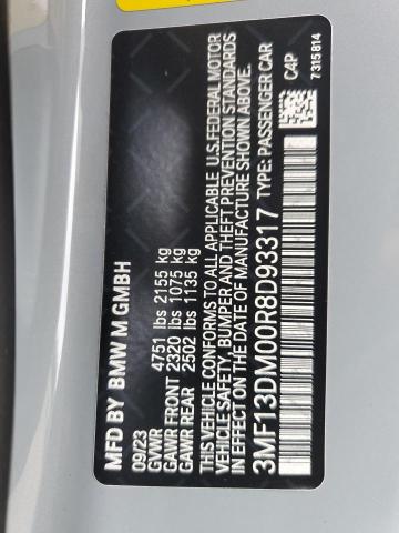 2024 BMW M2 3MF13DM00R8D93317