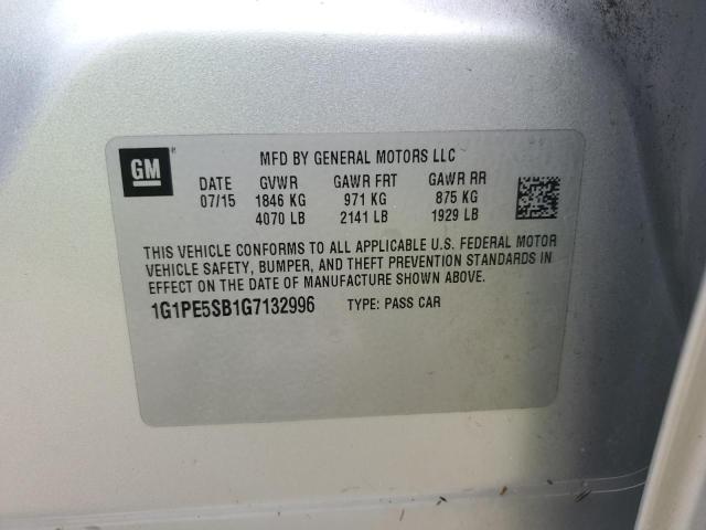 2016 CHEVROLET CRUZE LIMI - 1G1PE5SB1G7132996