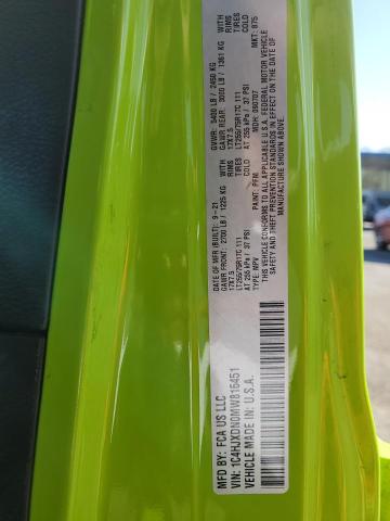2021 JEEP WRANGLER U - 1C4HJXDN0MW816451
