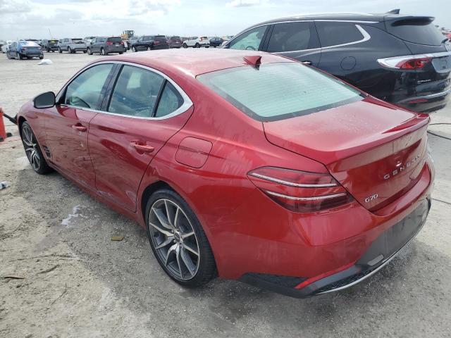 GENESIS G70 BASE 2023 red  gas KMTG34TA5PU124741 photo #3