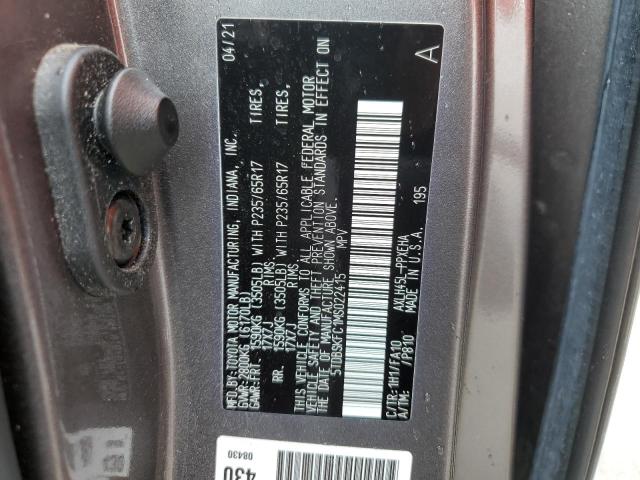 2021 TOYOTA SIENNA LE - 5TDBSKFC1MS022415