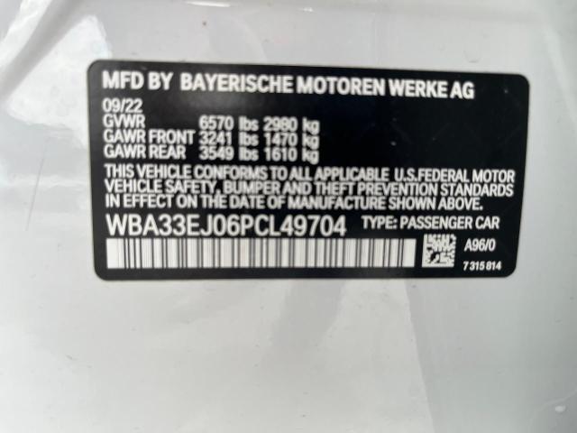 2023 BMW 760 XI - WBA33EJ06PCL49704