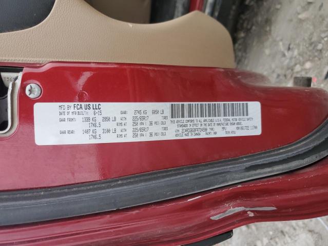2015 DODGE GRAND CARA - 2C4RDGBG9FR724590