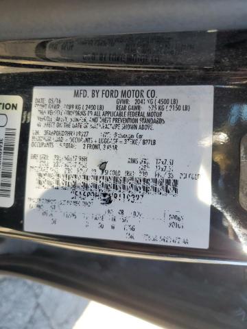 VIN 3FA6P0HD2HR119327 2017 Ford Fusion, SE no.12