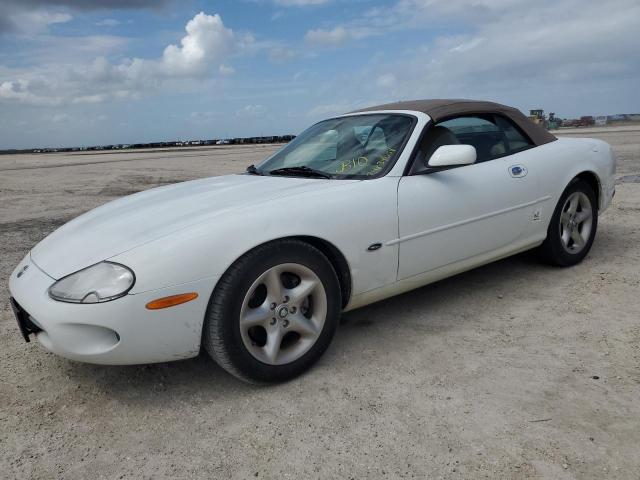 JAGUAR XK8 2000 white  gas SAJJA42C8YNA07314 photo #1