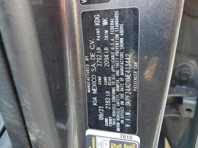 2021 KIA FORTE FE - 3KPF24ADXME413442