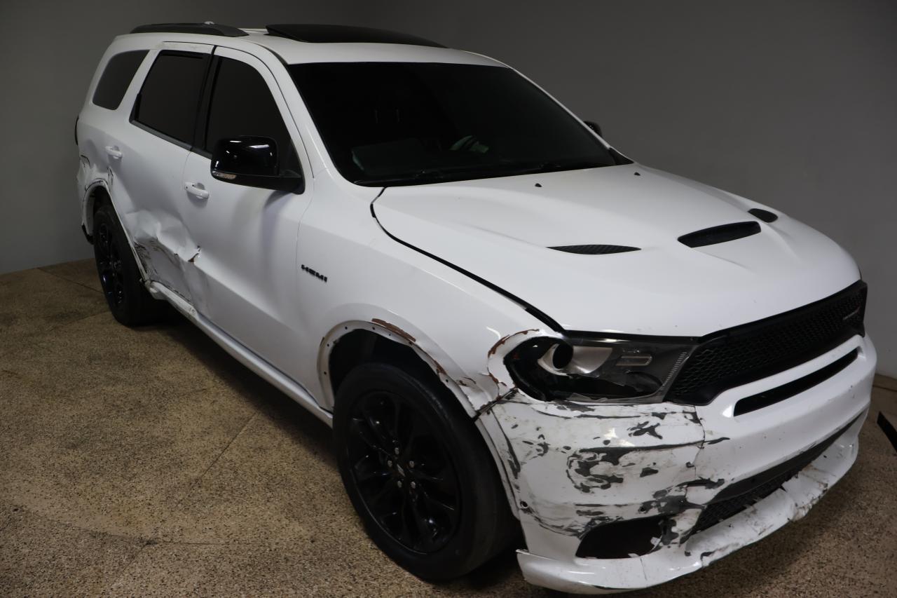 DODGE DURANGO R/ 2020 white  gas 1C4SDHCT2LC252210 photo #1