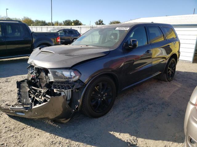 DODGE DURANGO R/ 2018 black  gas 1C4SDJCT0JC184333 photo #1