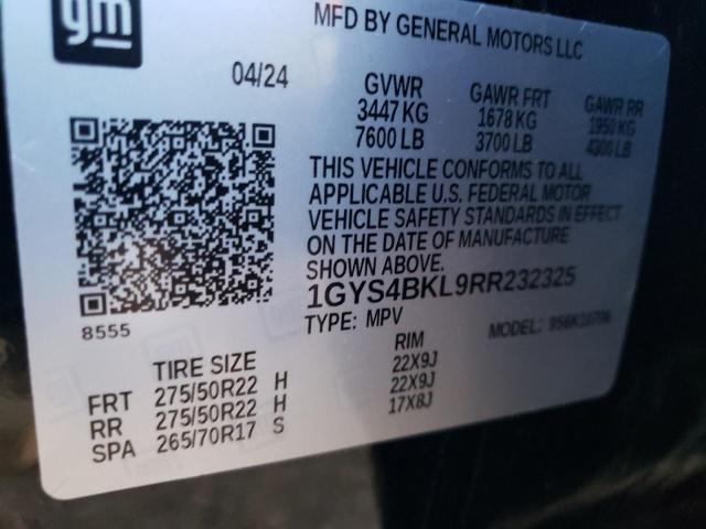 2024 CADILLAC ESCALADE P - 1GYS4BKL9RR232325