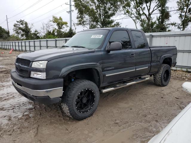 CHEVROLET SILVERADO 2004 gray  gas 1GCHC29U34E100954 photo #1