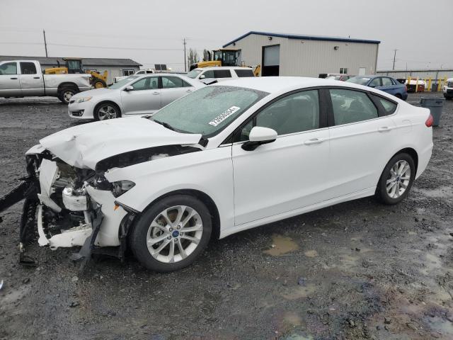 FORD FUSION SE 2020 white  gas 3FA6P0HD7LR195652 photo #1