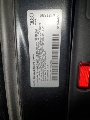 2023 AUDI RS5 WUAAWCF54PA901323