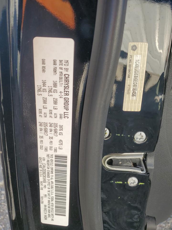 1C4NJDEB6ED816456 - 2014 JEEP COMPASS - #75180324