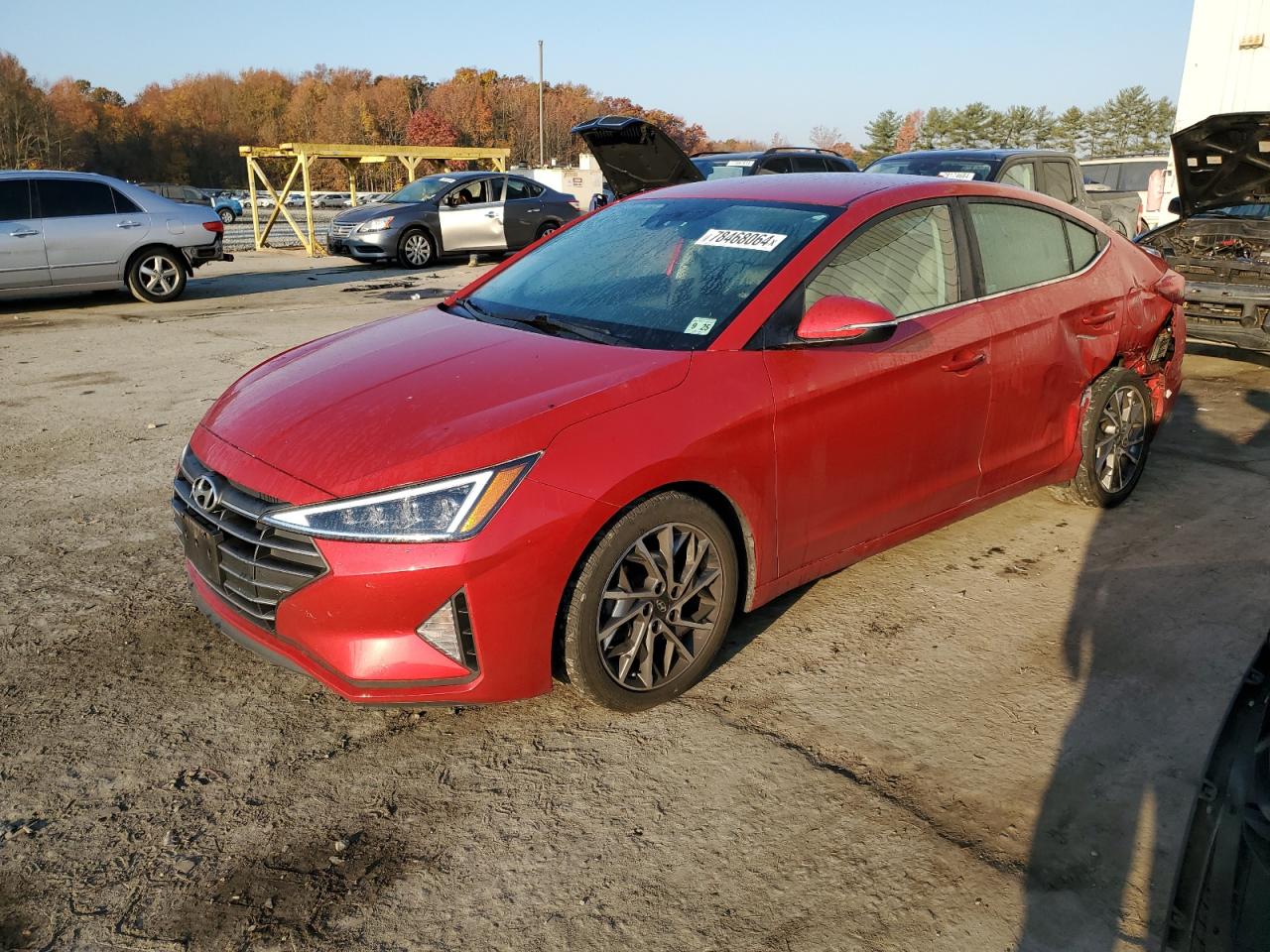 Lot #2959965306 2020 HYUNDAI ELANTRA SE