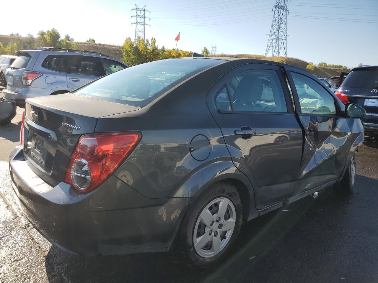 Lot #2924186129 2013 CHEVROLET SONIC LS