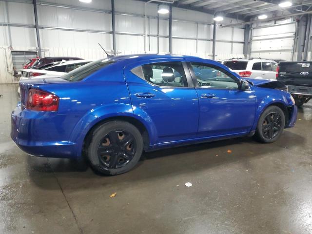 DODGE AVENGER SE 2014 blue  gas 1C3CDZAB9EN139497 photo #4