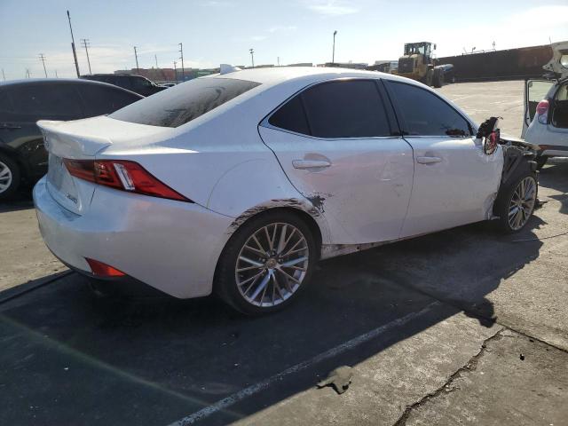 LEXUS IS 250 2015 white  gas JTHBF1D2XF5081687 photo #4