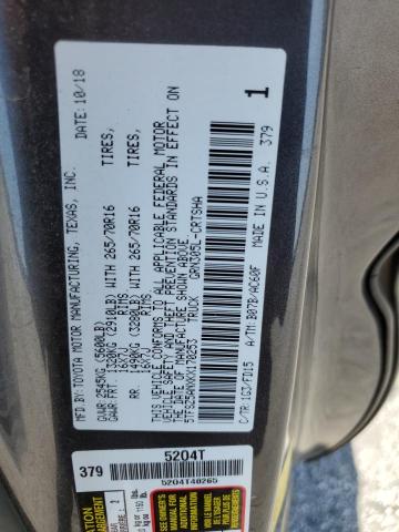 2019 TOYOTA TACOMA ACC - 5TFSZ5ANXKX170253