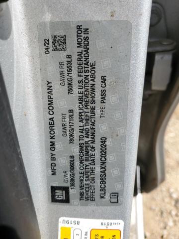 2022 CHEVROLET SPARK LS - KL8CB6SAXNC020240