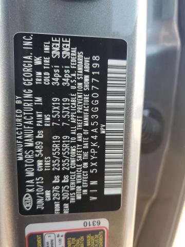 2016 KIA SORENTO SX - 5XYPK4A53GG077198