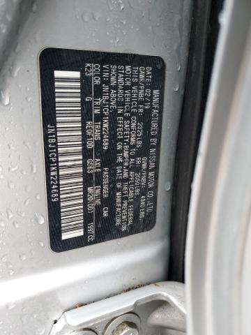 2019 NISSAN ROGUE SPT JN1BJ1CP1KW224689