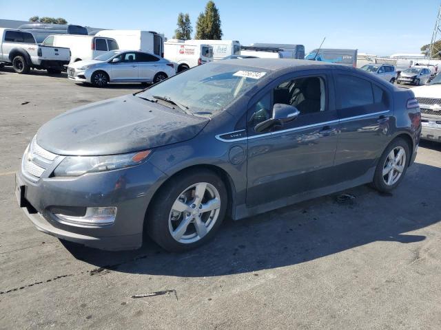 CHEVROLET VOLT 2013 gray hatchbac hybrid engine 1G1RE6E45DU107821 photo #1