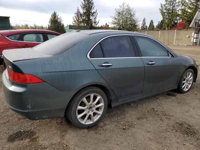 ACURA TSX 2006 teal  gas JH4CL96916C033822 photo #4