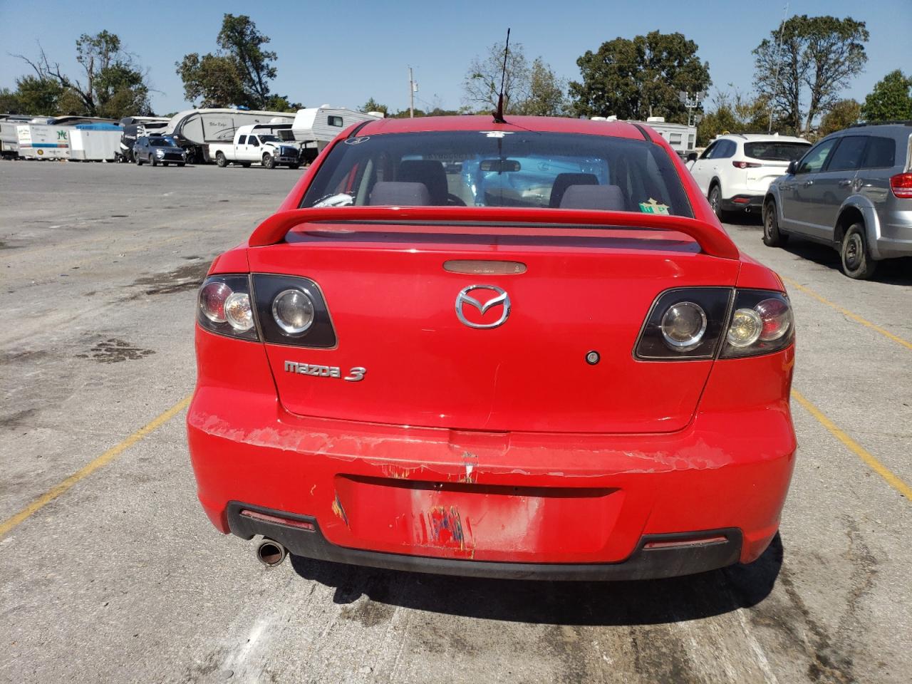 Lot #2952886863 2008 MAZDA 3 I