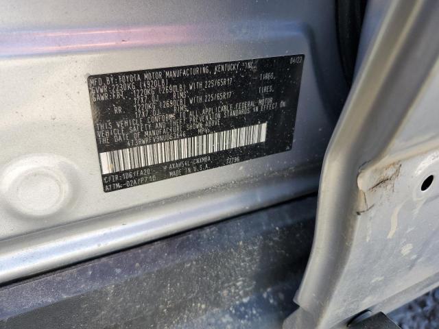 2022 TOYOTA RAV4 XLE - 4T3RWRFV9NU063646