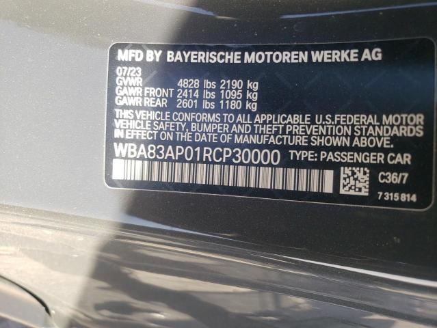 2024 BMW M440I WBA83AP01RCP30000