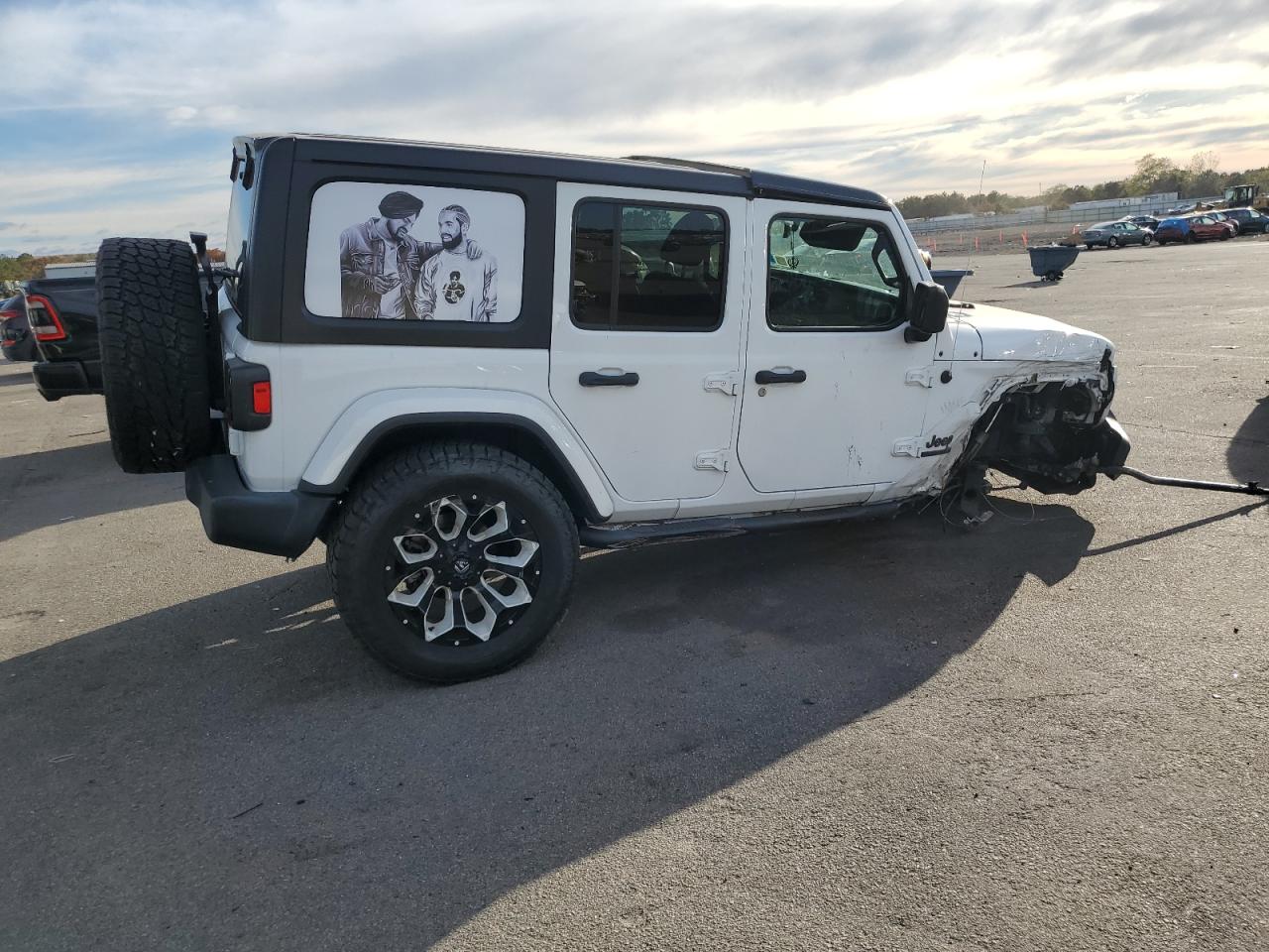 Lot #2991392013 2021 JEEP WRANGLER U