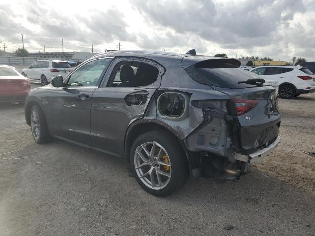 ALFA ROMEO STELVIO TI 2018 gray  gas ZASFAKBN4J7B94480 photo #3