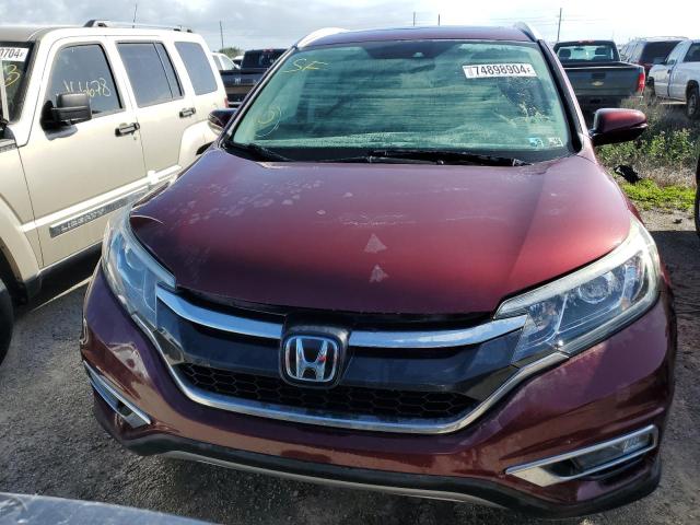 VIN 5J6RM4H9XFL101487 2015 Honda CR-V, Touring no.5