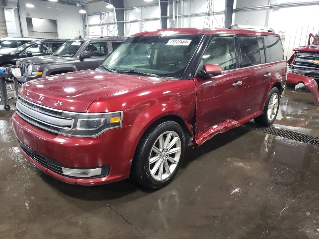 Lot #2940741475 2015 FORD FLEX LIMIT