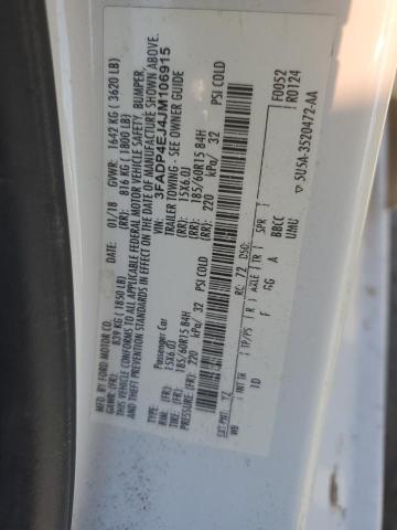 2018 FORD FIESTA SE - 3FADP4EJ4JM106915