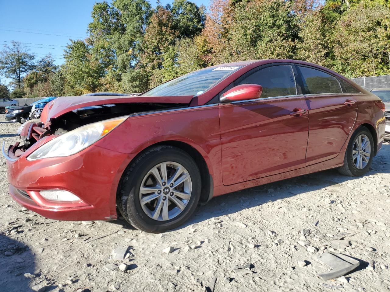 Lot #2938286692 2013 HYUNDAI SONATA GLS