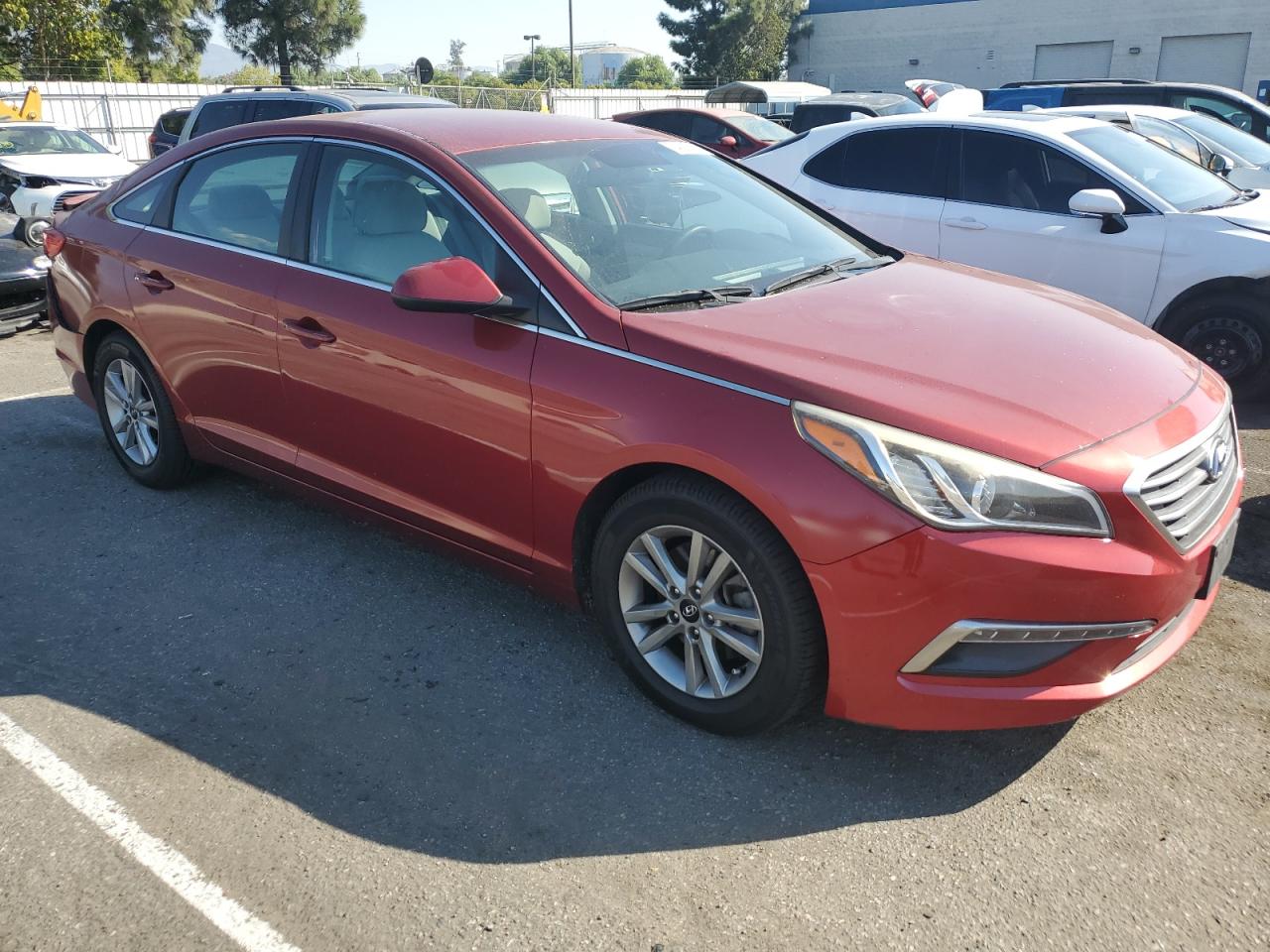 Lot #2993949338 2015 HYUNDAI SONATA SE