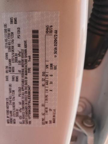 2020 FORD F350 SUPER - 1FT8W3BT6LEE68347