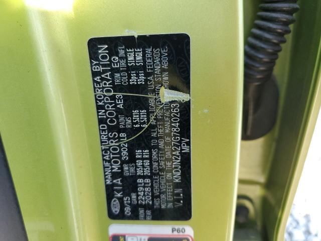 2016 KIA SOUL - KNDJN2A27G7840263