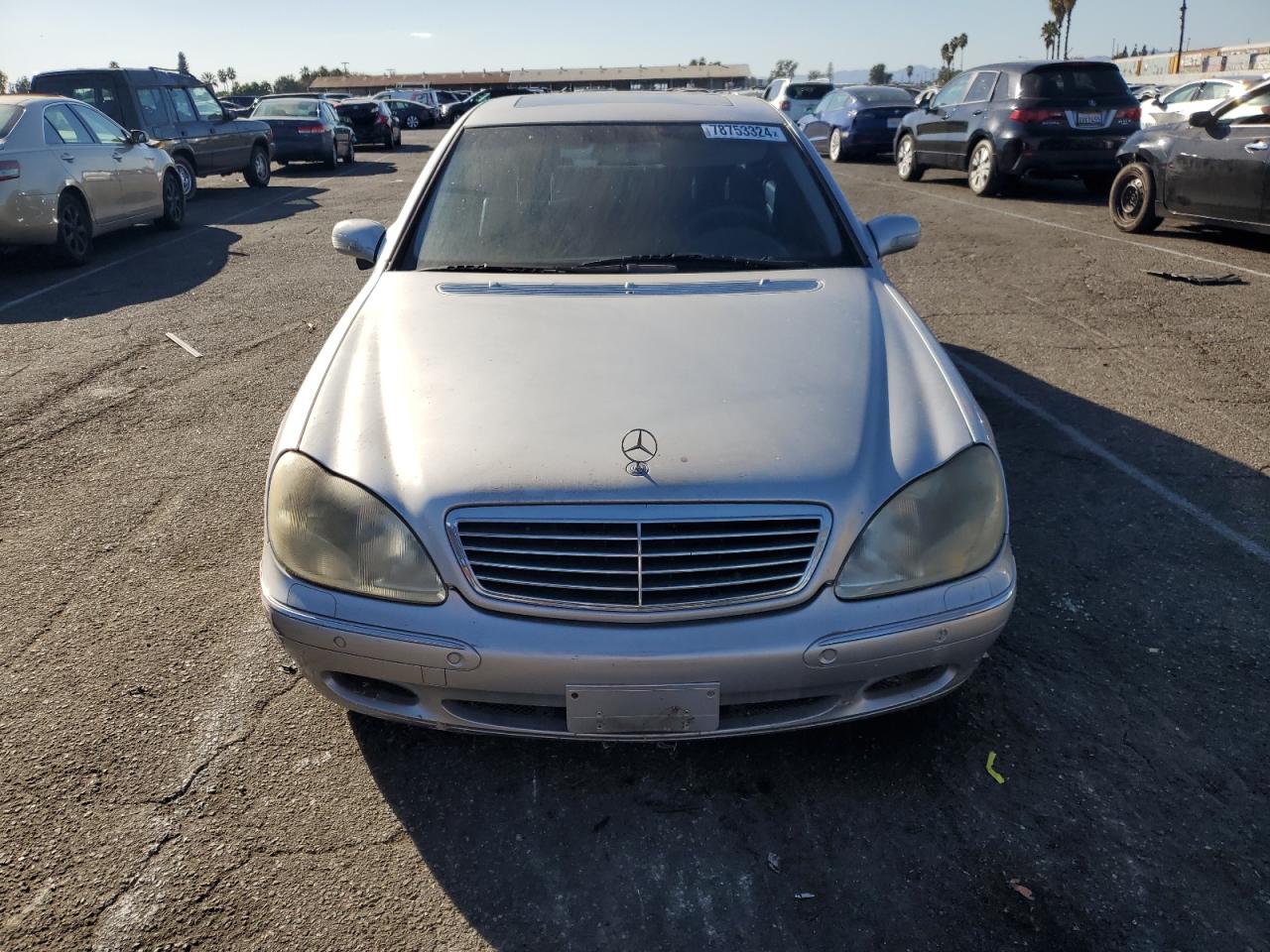 Lot #3034298076 2000 MERCEDES-BENZ S 500