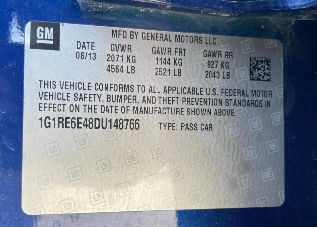 VIN 1G1RE6E48DU148766 2013 Chevrolet Volt no.10