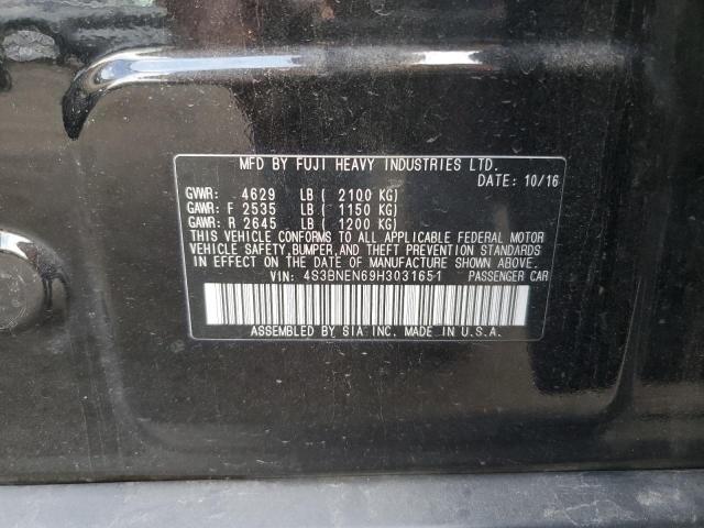 2017 SUBARU LEGACY 3.6 - 4S3BNEN69H3031651