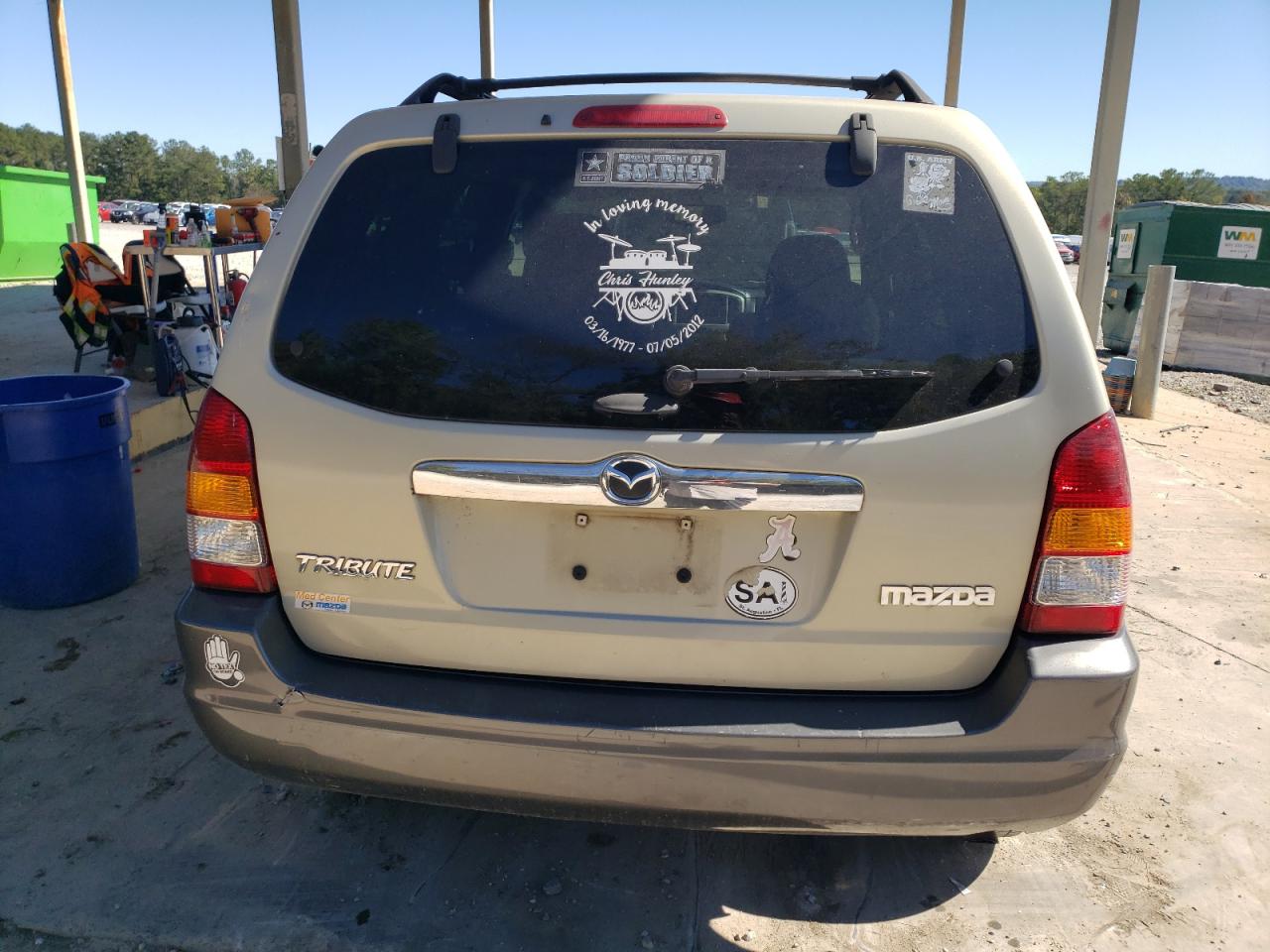 Lot #2912103596 2004 MAZDA TRIBUTE LX